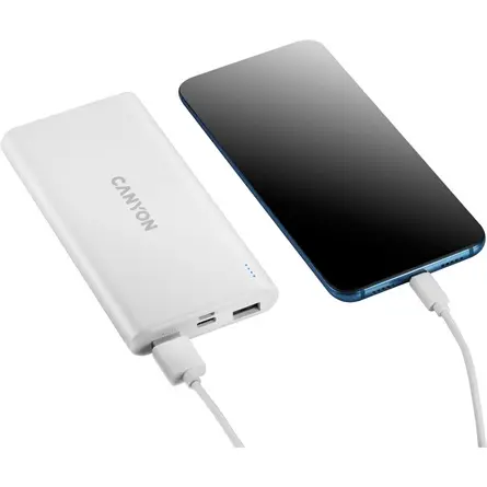Canyon CNE-CPB1006W 10000mAh hordozható akkumulátor – 4. kép