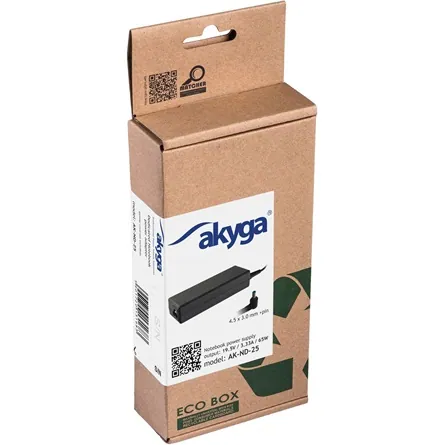 Akyga AK-ND-68 19,5V / 2,31A 45W 4,5x3mm Dell hálózati notebook töltő – 4. kép