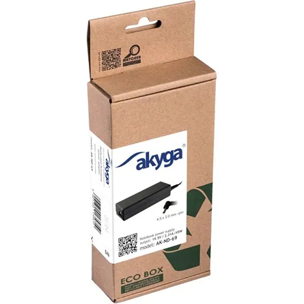 Akyga AK-ND-69 19,5V / 2,31A 45W 4,5x3mm HP hálózati notebook töltő – 4. kép