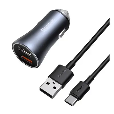 Autós töltő 2xUSB aljzattal Baseus 40W TZCCJD-A0G