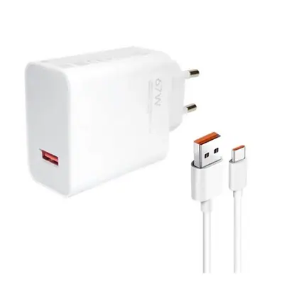 Xiaomi 67W HyperCharge Combo White