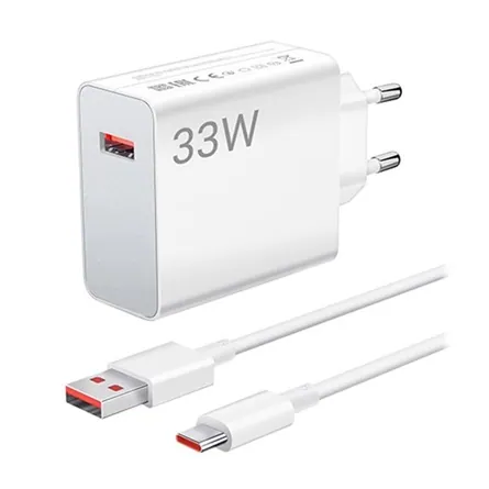 Xiaomi 33W Charging Combo (Type-A) EU White