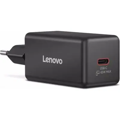 Lenovo Mini GaN 65W univerzális hálózati töltő adapter fekete