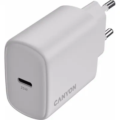 Canyon OnCharge 250 25W univerzális hálózati töltő adapter fehér