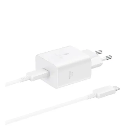 Samsung 45W Power Adapter with cable White