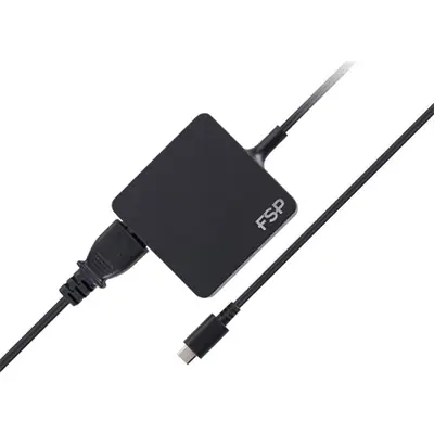 FSP NB C 65 65W hálózati töltő adapter fekete – 2. kép