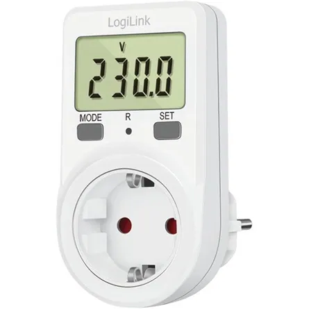 LogiLink EM0002B fogyasztásmérő fehér