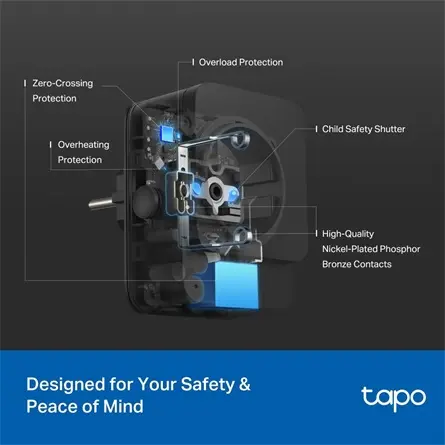 TP-LINK Tapo P410M WiFi kültéri okosaljzat – 8. kép