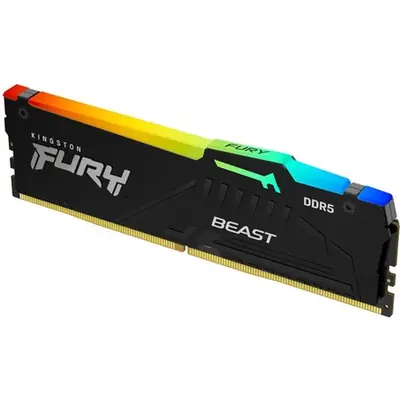 Kingston 8GB DDR5 5200MHz Fury Beast RGB Black – 2. kép