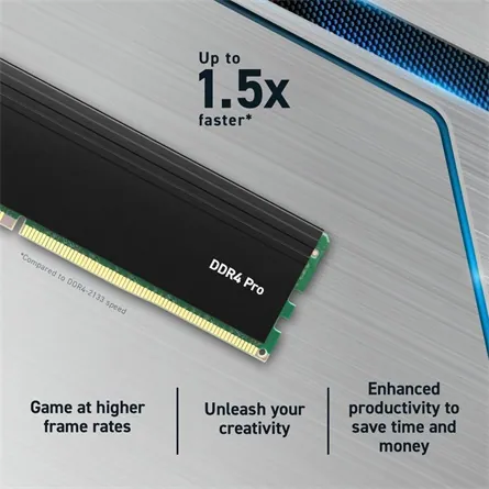 Crucial 64GB DDR4 3200MHz Kit(2x32GB) Pro Black – 2. kép