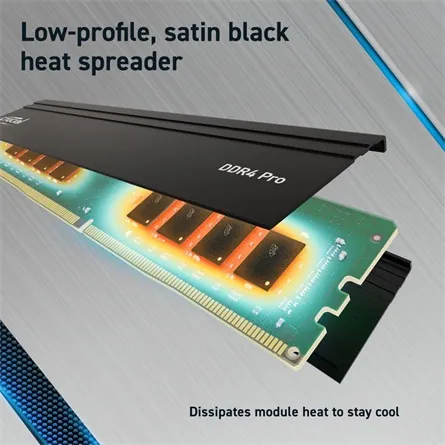 Crucial 64GB DDR4 3200MHz Kit(2x32GB) Pro Black – 4. kép