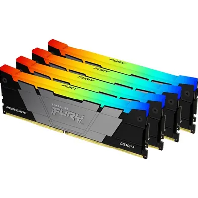 32GB 3600MHz Kingston DDR4 Fury Renegade RGB Kit RAM KF436C16RB2AK4/32