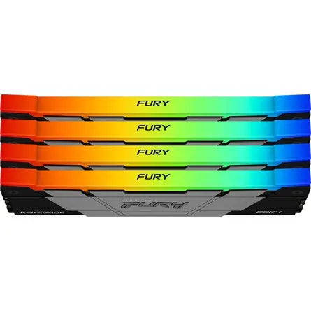 32GB 3600MHz Kingston DDR4 Fury Renegade RGB Kit RAM KF436C16RB2AK4/32 – 2. kép