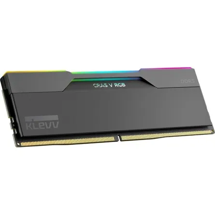 KLEVV CRAS V 32GB 6000MT/s DDR5 memória CL30 Kit of 2 fekete RGB – 4. kép