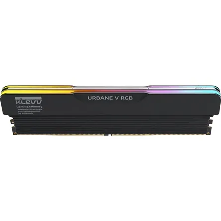 KLEVV URBANE V RGB 32GB 6000MT/s DDR5 memória CL28 Kit of 2 fekete RGB – 5. kép