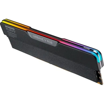 KLEVV URBANE V RGB 32GB 6000MT/s DDR5 memória CL28 Kit of 2 fekete RGB – 7. kép