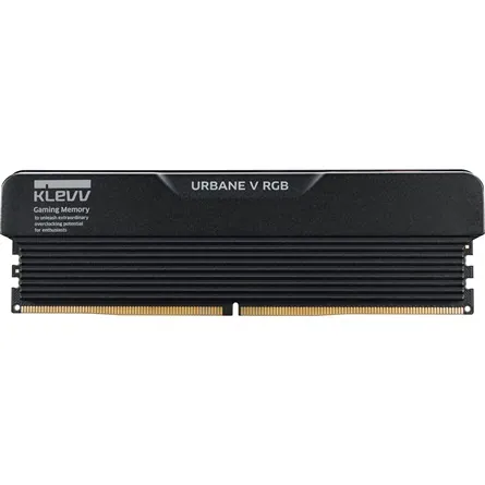 KLEVV URBANE V RGB 32GB 6400MT/s DDR5 memória CL30 Kit of 2 fekete RGB – 2. kép