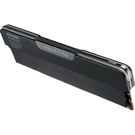 KLEVV URBANE V RGB 32GB 6400MT/s DDR5 memória CL30 Kit of 2 fekete RGB – 6. kép