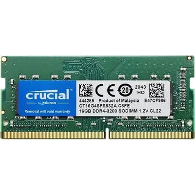 Crucial 16GB DDR4 3200MHz SODIMM