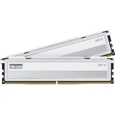 KLEVV FIT V 32GB 6400MT/s DDR5 memória CL30 Kit of 2 AMD-re optimalizált és Intel 14 Gen és korábbi CPU-kal kompatibilis
