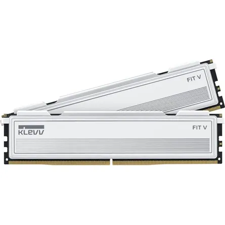 KLEVV FIT V 32GB 6400MT/s DDR5 memória CL30 Kit of 2 AMD-re optimalizált és Intel 14 Gen és korábbi CPU-kal kompatibilis