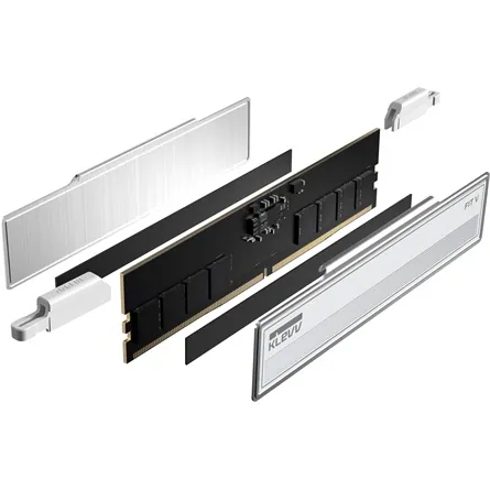 KLEVV FIT V 32GB 6400MT/s DDR5 memória CL30 Kit of 2 AMD-re optimalizált és Intel 14 Gen és korábbi CPU-kal kompatibilis – 6. kép