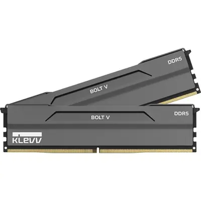 KLEVV BOLT V 32GB 6000MT/s DDR5 memória CL30 Kit of 2 szürke