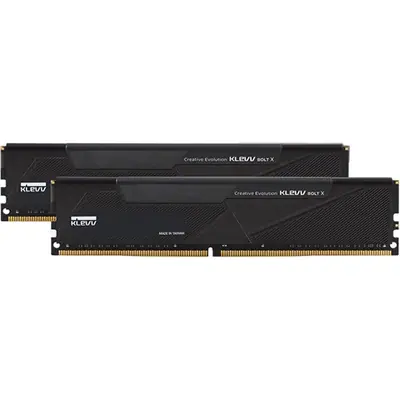 KLEVV BOLT X 32GB 3600MT/s DDR4 memória CL18 Kit of 2 fekete