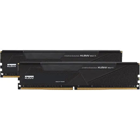 KLEVV BOLT X 32GB 3600MT/s DDR4 memória CL18 Kit of 2 fekete