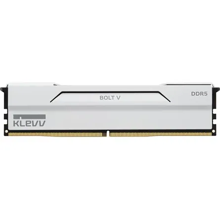 KLEVV BOLT V 64GB 6000MT/s DDR5 memória CL30 Kit of 2 fehér – 2. kép