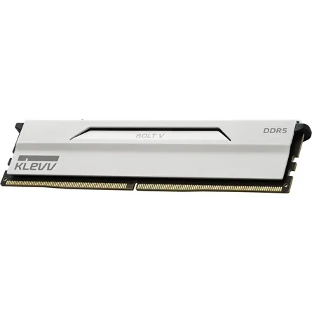 KLEVV BOLT V 64GB 6000MT/s DDR5 memória CL30 Kit of 2 fehér – 4. kép