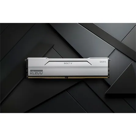 KLEVV BOLT V 64GB 6000MT/s DDR5 memória CL30 Kit of 2 fehér – 6. kép