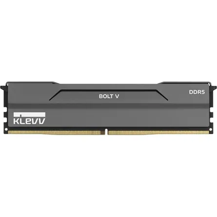 KLEVV BOLT V 64GB 6000MT/s DDR5 memória CL30 Kit of 2 szürke – 2. kép