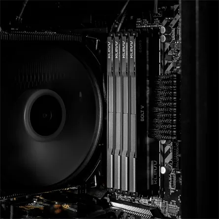 KLEVV BOLT V 64GB 6000MT/s DDR5 memória CL30 Kit of 2 szürke – 8. kép