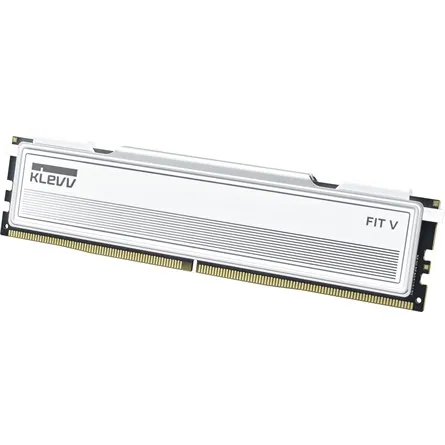 KLEVV FIT V 16GB 6400MT/s DDR5 memória CL32 AMD-re optimalizált és Intel 14 Gen és korábbi CPU-kal kompatibilis fehér – 4. kép