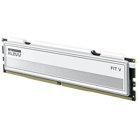 KLEVV FIT V 16GB 6400MT/s DDR5 memória CL32 AMD-re optimalizált és Intel 14 Gen és korábbi CPU-kal kompatibilis fehér – 5. kép