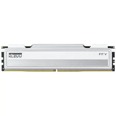 KLEVV FIT V 16GB 6000MT/s DDR5 memória CL30 AMD-re optimalizált és Intel 14 Gen és korábbi CPU-kal kompatibilis fehér – 2. kép
