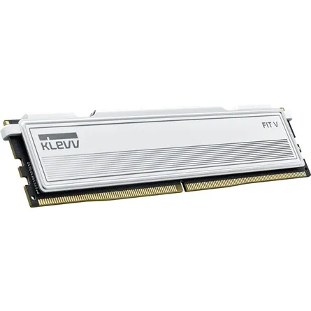 KLEVV FIT V 16GB 6000MT/s DDR5 memória CL30 AMD-re optimalizált és Intel 14 Gen és korábbi CPU-kal kompatibilis fehér – 6. kép