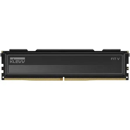 KLEVV FIT V 16GB 6000MT/s DDR5 memória CL30 AMD-re optimalizált és Intel 14 Gen és korábbi CPU-kal kompatibilis fekete