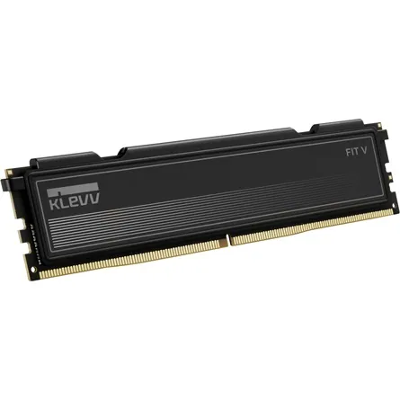 KLEVV FIT V 16GB 6000MT/s DDR5 memória CL30 AMD-re optimalizált és Intel 14 Gen és korábbi CPU-kal kompatibilis fekete – 3. kép