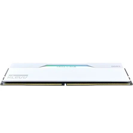 KLEVV CRAS V 64GB 6400MT/s DDR5 memória CL32 Kit of 2 fehér RGB – 6. kép