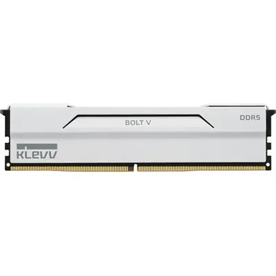 KLEVV BOLT V 64GB 6400MT/s DDR5 memória CL32 Kit of 2 fehér – 2. kép