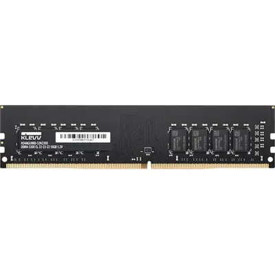 KLEVV 16GB 3200MT/s DDR4 memória CL22 fekete OEM
