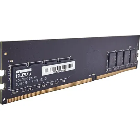 KLEVV 16GB 3200MT/s DDR4 memória CL22 fekete OEM – 2. kép