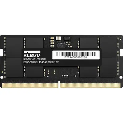 KLEVV 16GB 5600MT/s DDR5 - SODIMM memória CL46