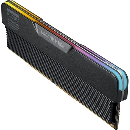 KLEVV URBANE V RGB 32GB 6000MT/s DDR5 memória CL30 Kit of 2 fekete RGB – 5. kép