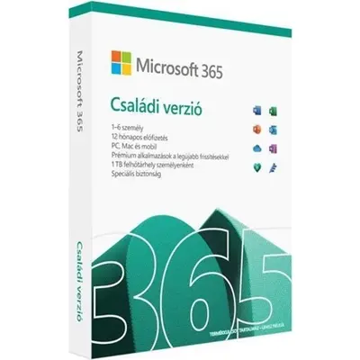 Microsoft Office 365 Family ML EuroZone magyar 1év EP2-32372
