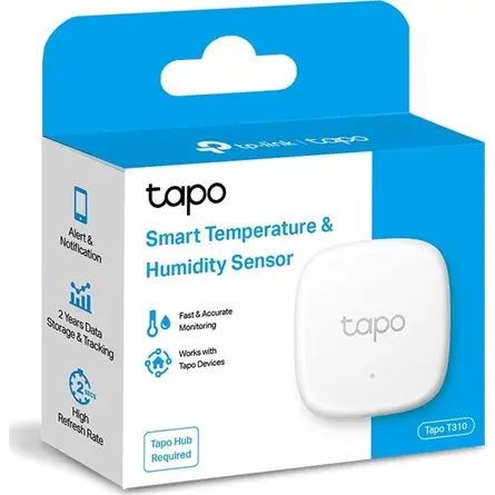 TP-LINK Tapo T310 hőmérséklet és páratartalom mérő – 8. kép