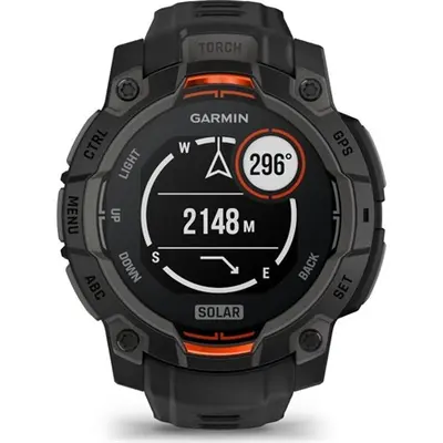 Garmin Instinct 3 45mm Solar Black with Black Band