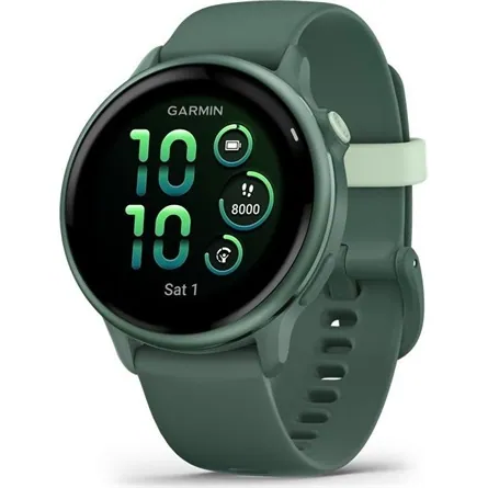 Garmin Vívoactive 6 Metallic Jasper Green with Jasper Green Band – 2. kép